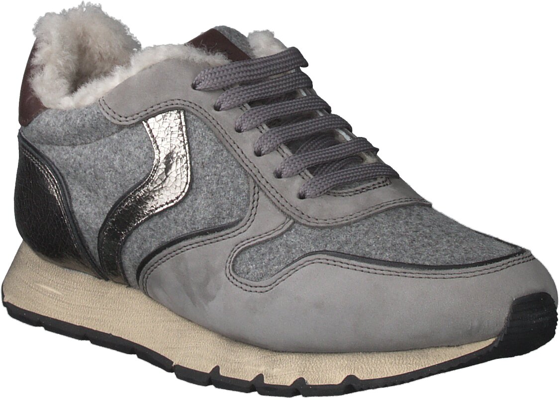 Voile Blanche Winter-Sneaker für Damen 193402903322 (Grau)