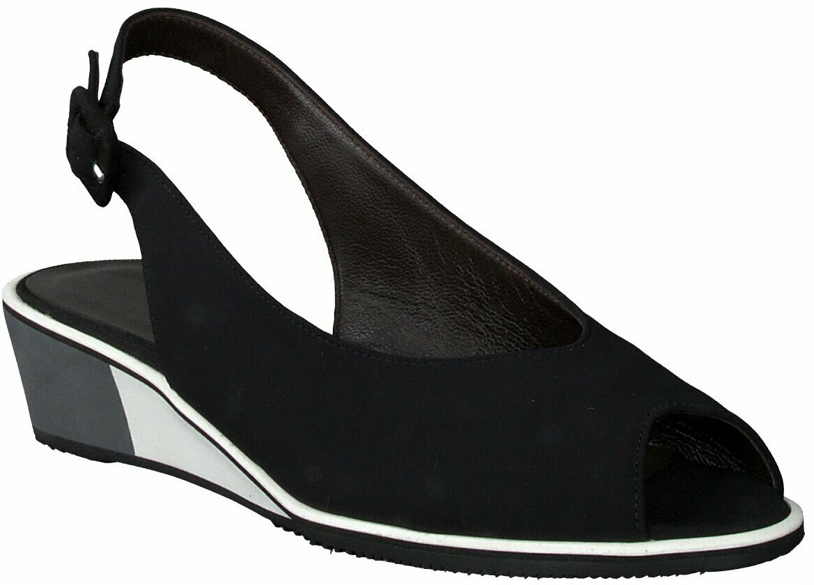 Brunate Keilabsatz-Sandalen für Damen 146007875259 (Schwarz)