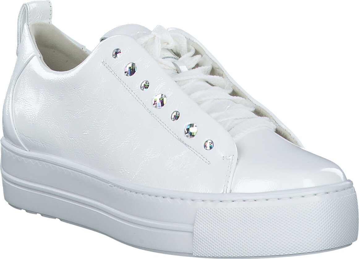 Paul Green Damen-Sneaker aus Leder 101703976192 (Weiß)