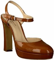 Plateau-Slingpumps 301309 (Mittelbraun)