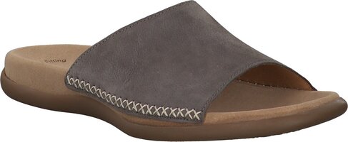 Pantoletten für Damen 285644 (Grau)