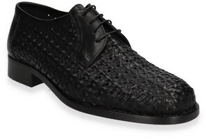 Flechtschuhe für Herren 764413 (Schwarz)