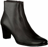 Absatz-Stiefeletten für Damen 264441 (Schwarz/Braun)
