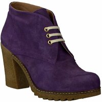 Schnür-Stiefeletten für Damen 327755 (Lila)