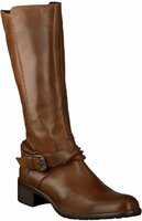 Absatz-Stiefel für Damen 316362 (Mittelbraun)