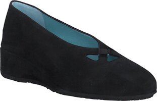 Damen-Keilabsatz-Slipper 368404 (Schwarz)