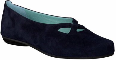 Flache Slipper für Damen 255890 (Dunkelblau)