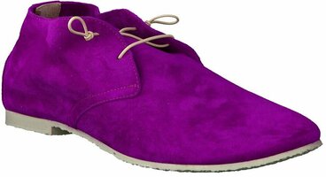 Flache Schnür-Schuhe 347176 (Lila)