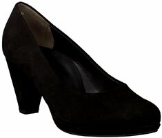 Klassische Plateau-Pumps für Damen 367631 (Schwarz)