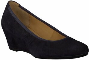 Keilabsatz-Pumps für Damen 356773 (Dunkelblau)