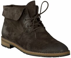 Schnür-Booties für Damen 391517 (Dunkelbraun)
