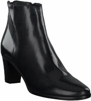 Damen-Stiefeletten aus Leder 381597 (Dunkelblau)