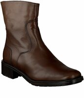 Klassische Stiefeletten für Damen 372602 (Dunkelbra