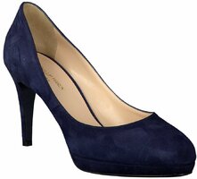 Plateau-Pumps für Damen 390033 (Dunkelblau)