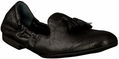 Slipper für Damen 389274 (Dunkelgrau/Metallic)