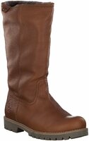 Bambina Flache Damen-Stiefel 384926 (Mitelbraun)