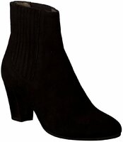 Absatz-Stiefeletten für Damen 392376 (Schwarz)