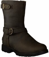 Winter-Stiefel für Damen 372997 (Dunkelbraun)