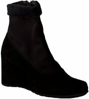 Keilabsatz-Stiefeletten für Damen (Schwarz)