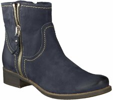 Flache Stiefeletten für Damen 403519 (Dunkelblau)