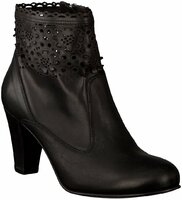 Absatz-Stiefeletten für Damen 402898 (Schwarz)