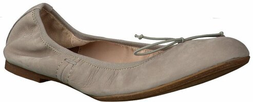Flache Ballerinas für Damen 401420 (Hellgrau)