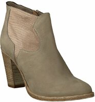 Absatz-Stiefeletten für Damen 411292 (Beige)