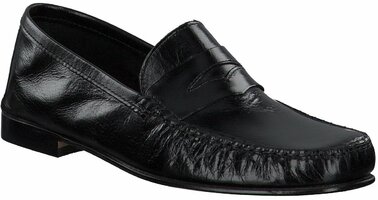 Flache Slipper für Herren 419369 (Schwarz)