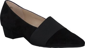 LAGOS Damen-Pumps aus Leder 426702 (Schwarz)