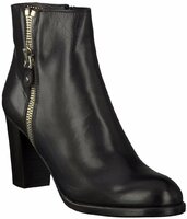 Absatz-Stiefeletten für Damen 376085 (Schwarz)