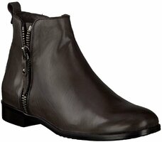 Flache Stiefeletten für Damen 425288 (Grau)