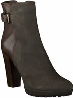 Absatz-Stiefeletten für Damen 415868 (Braun)
