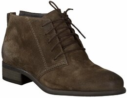 Schnür-Stiefeletten für Damen 440371 (Braun)