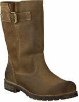 Boots aus Leder 414773 (Braun)