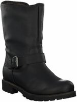 Warmgefütterte Biker-Boots 414785 (Schwarz)