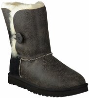 Winter-Boots aus Leder 372766 (Schwarz)