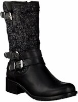 Biker-Boots für Damen 431485 (Schwarz)