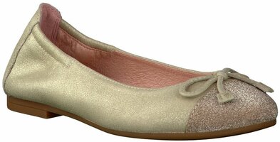 Flache Ballerinas für Mädchen 467856 (Gold)