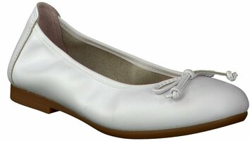Flache Ballerinas für Mädchen 396515 (Weiß)