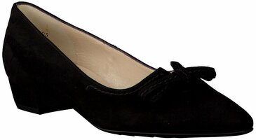 Klassische Damen-Pumps aus Leder 454436 (Schwarz)