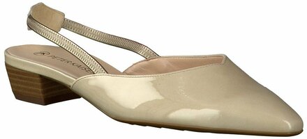 Flache Slingpumps für Damen 454515 (Beige)