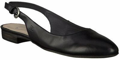 Flache Slingpumps für Damen 459793 (Schwarz)