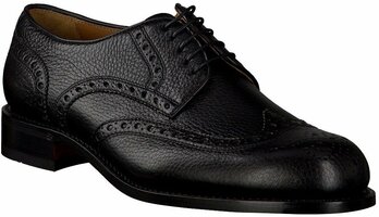 Flache Schnürschuhe für Herren 644316 (Schwarz)