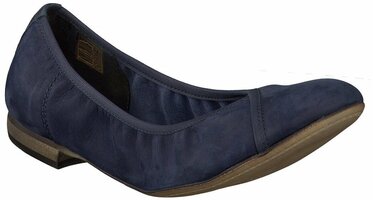 Flache Damen-Ballerinas 459884 (Dunkelblau)