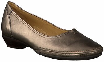 Flache Slipper für Damen 465574 (Gold)