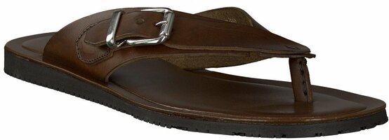 Herren-Zehentrenner aus Leder 475889 (Braun)