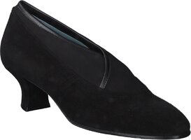 Damen-Pumps aus Leder 771478 (Schwarz)