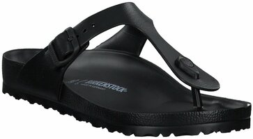 Flache Zehentrenner 459021 (Schwarz)