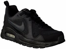 air max trax Flache Kinder-Sneaker 470478 (Schwarz)