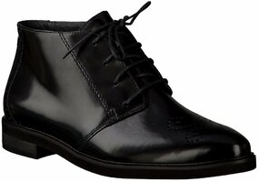 Flache Stiefeletten für Damen 560741 (Schwarz)